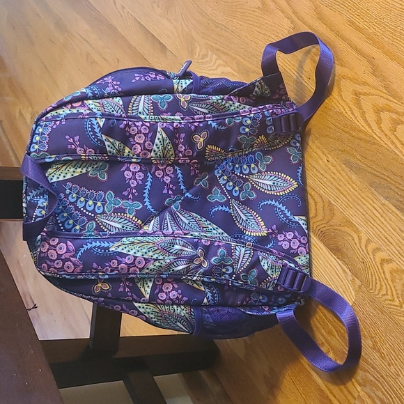 Vera Bradley purple backpack-NWOT - Picture 5 of 5